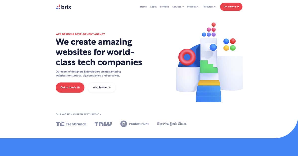 BRIX Website Screenshot
