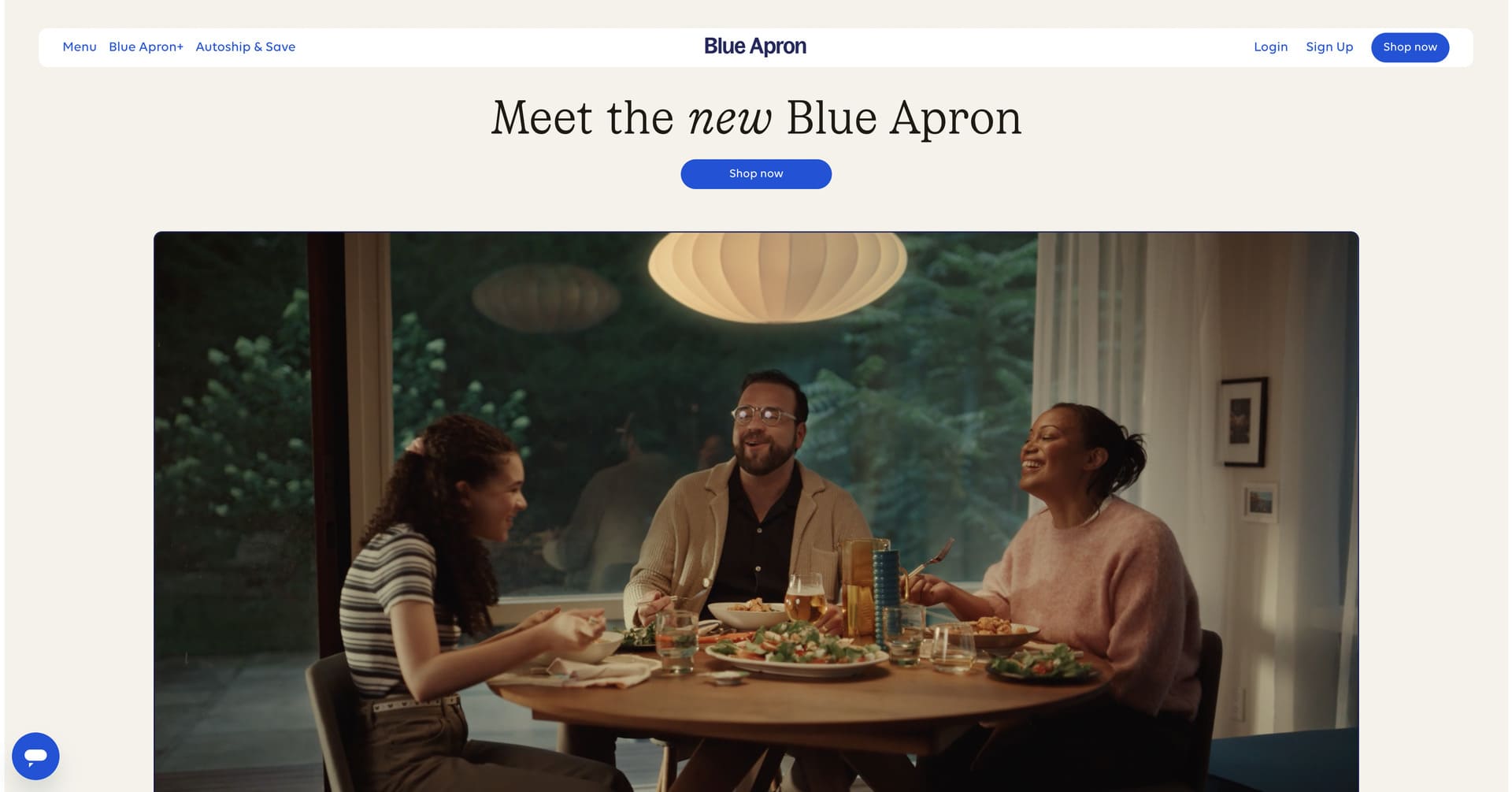 Blue Apron Website
