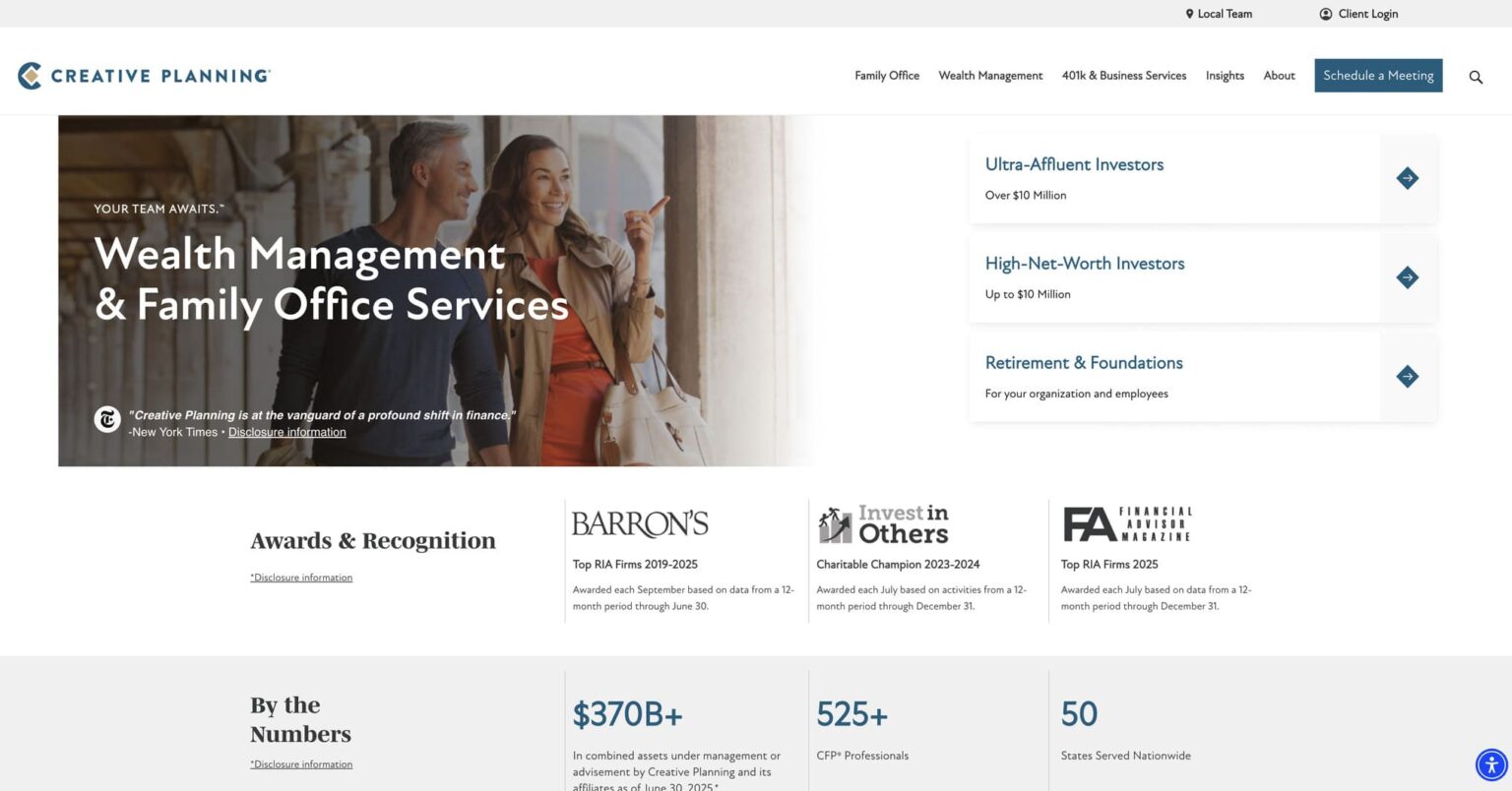 Financial Website Examples 10 Best Financial Website Designs of 2026