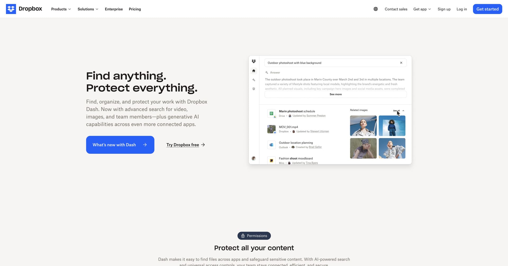 Dropbox Website
