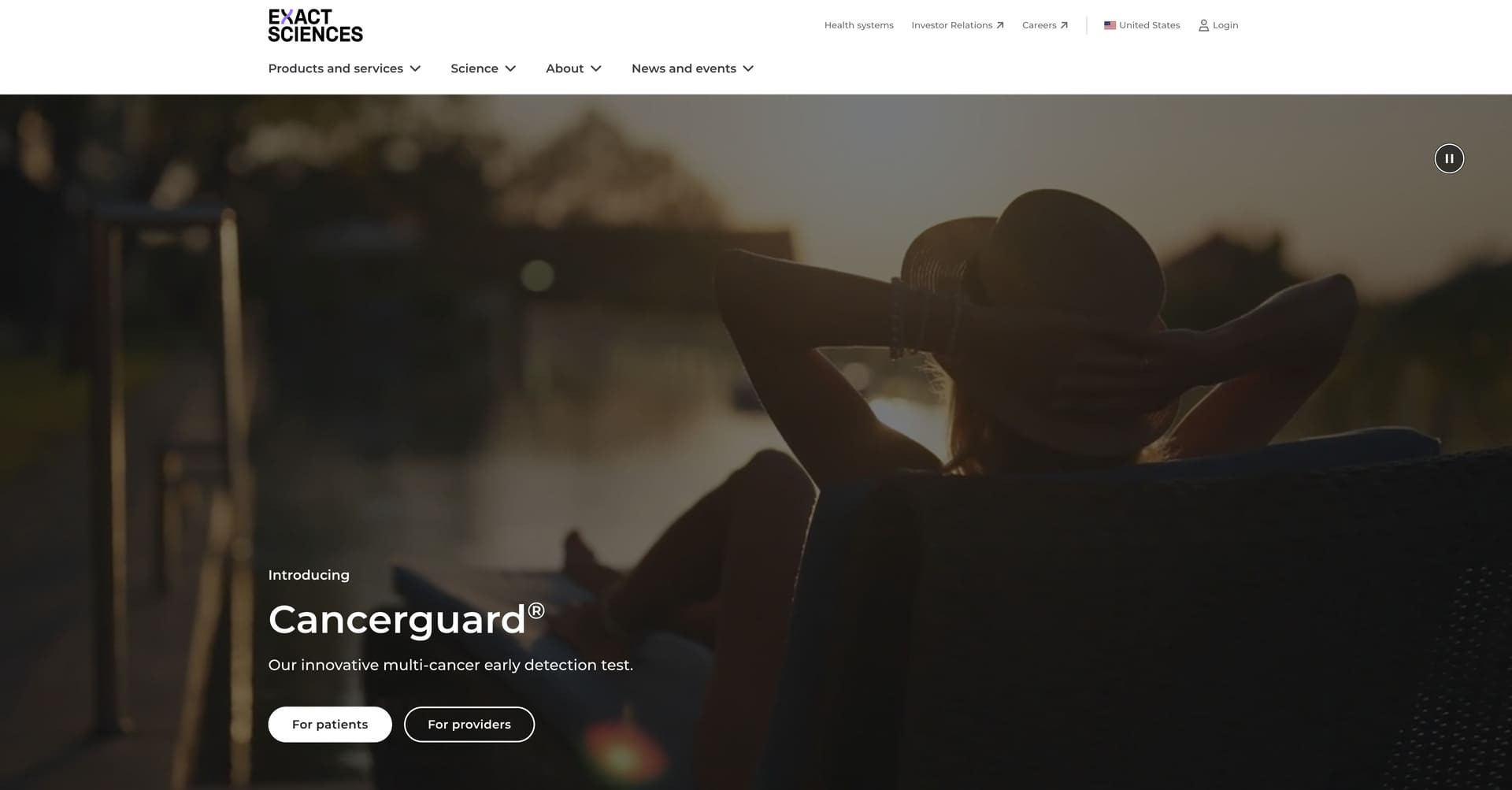 Exact Sciences Website