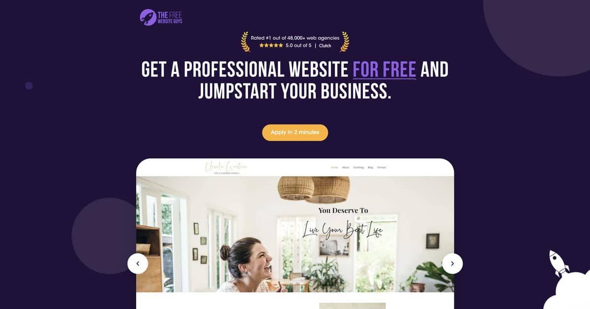 Free Website Guys Website Screenshot