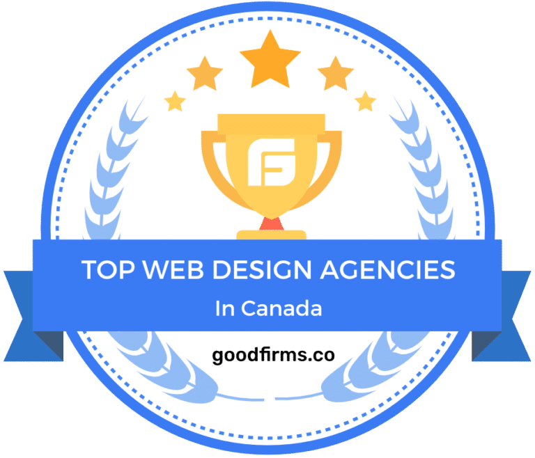 GoodFirms Web Design Award Badge Canada