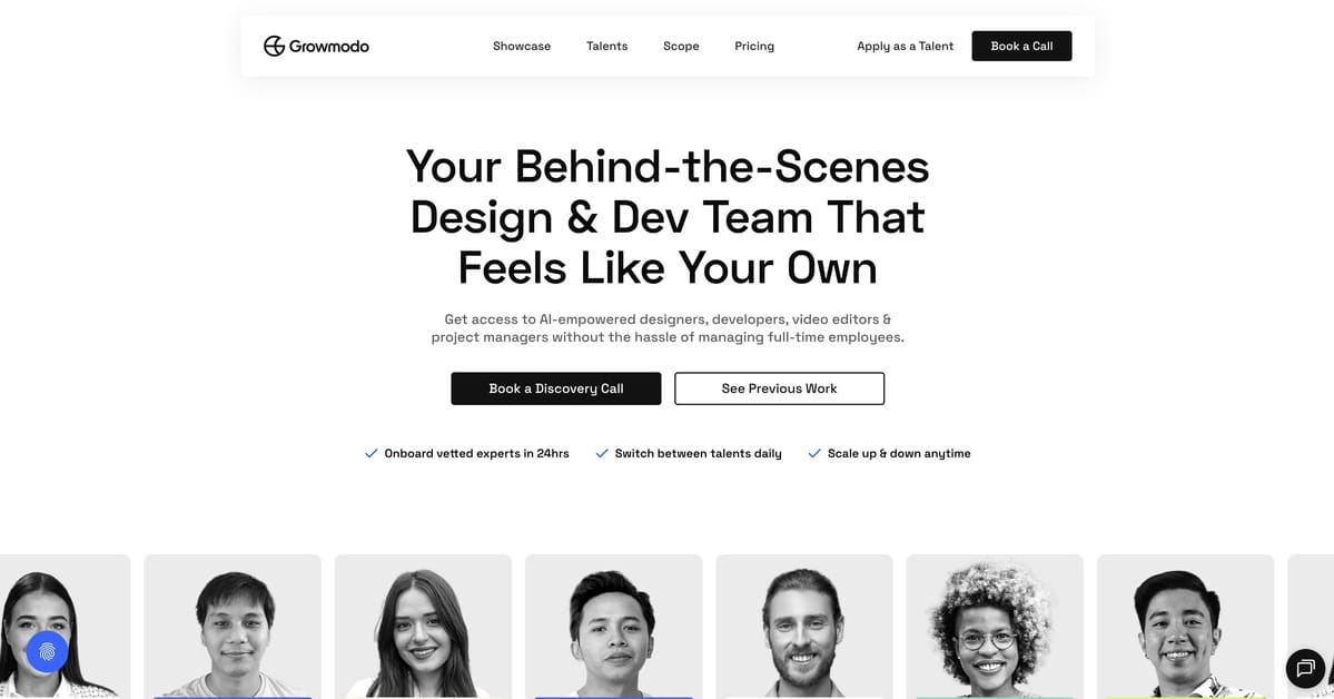 Growmodo Website Screenshot