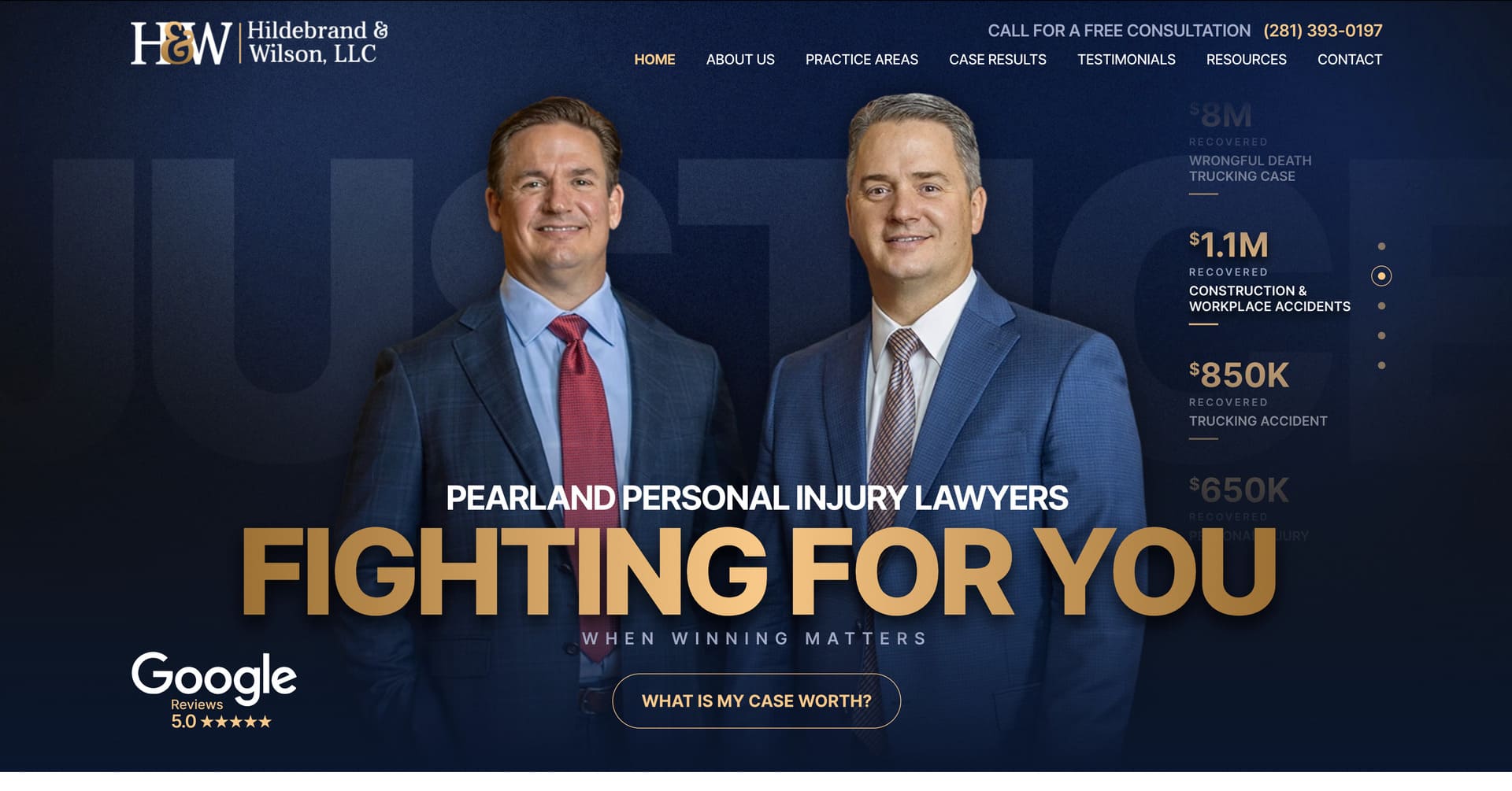 Hildebrand & Wilson Website