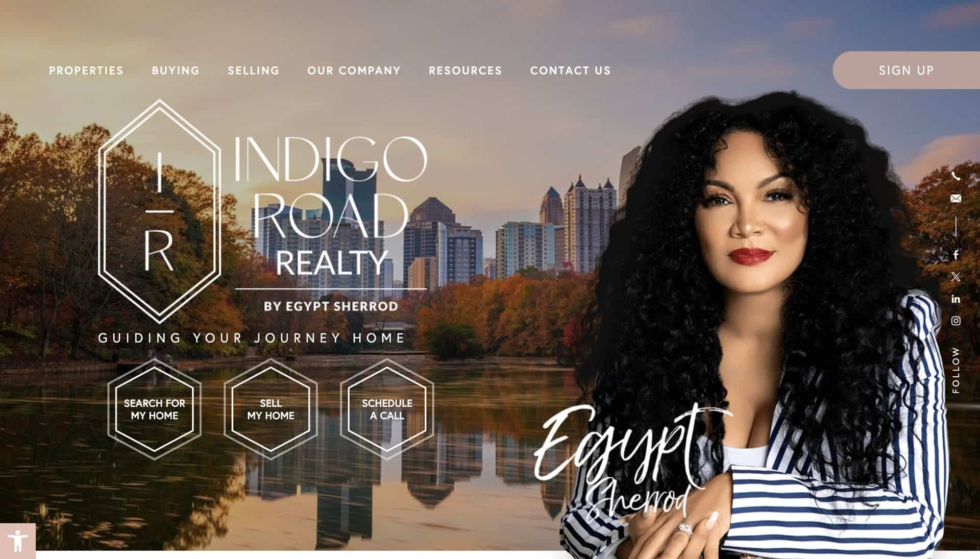 Indigo Road Realty Website