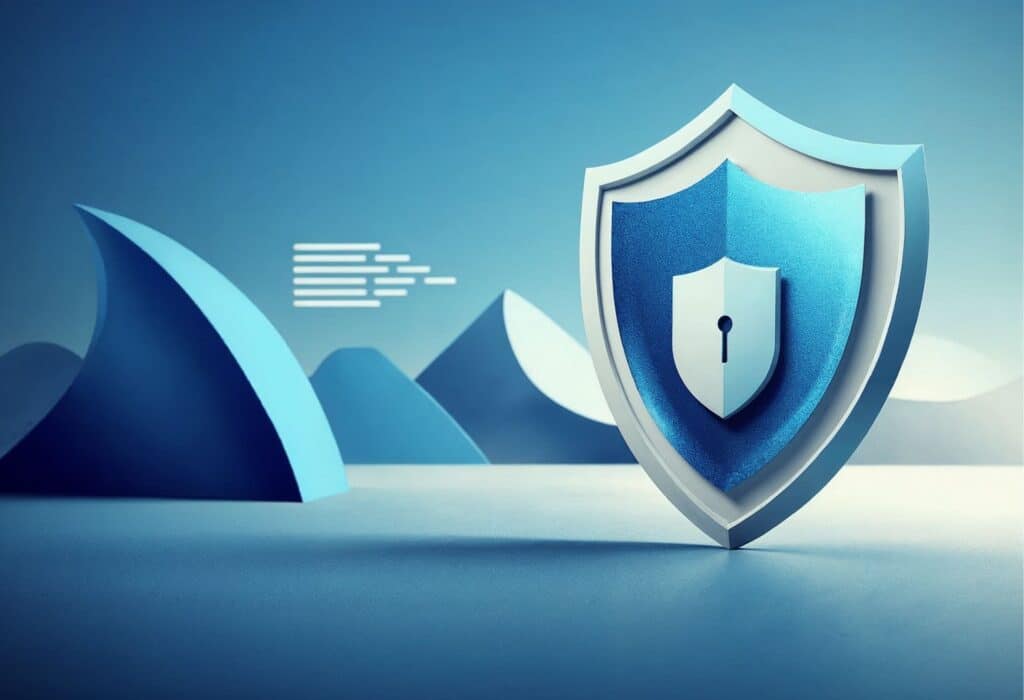 Insurance shield graphic