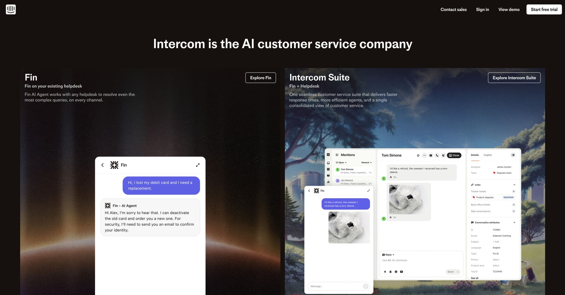 Intercom Website