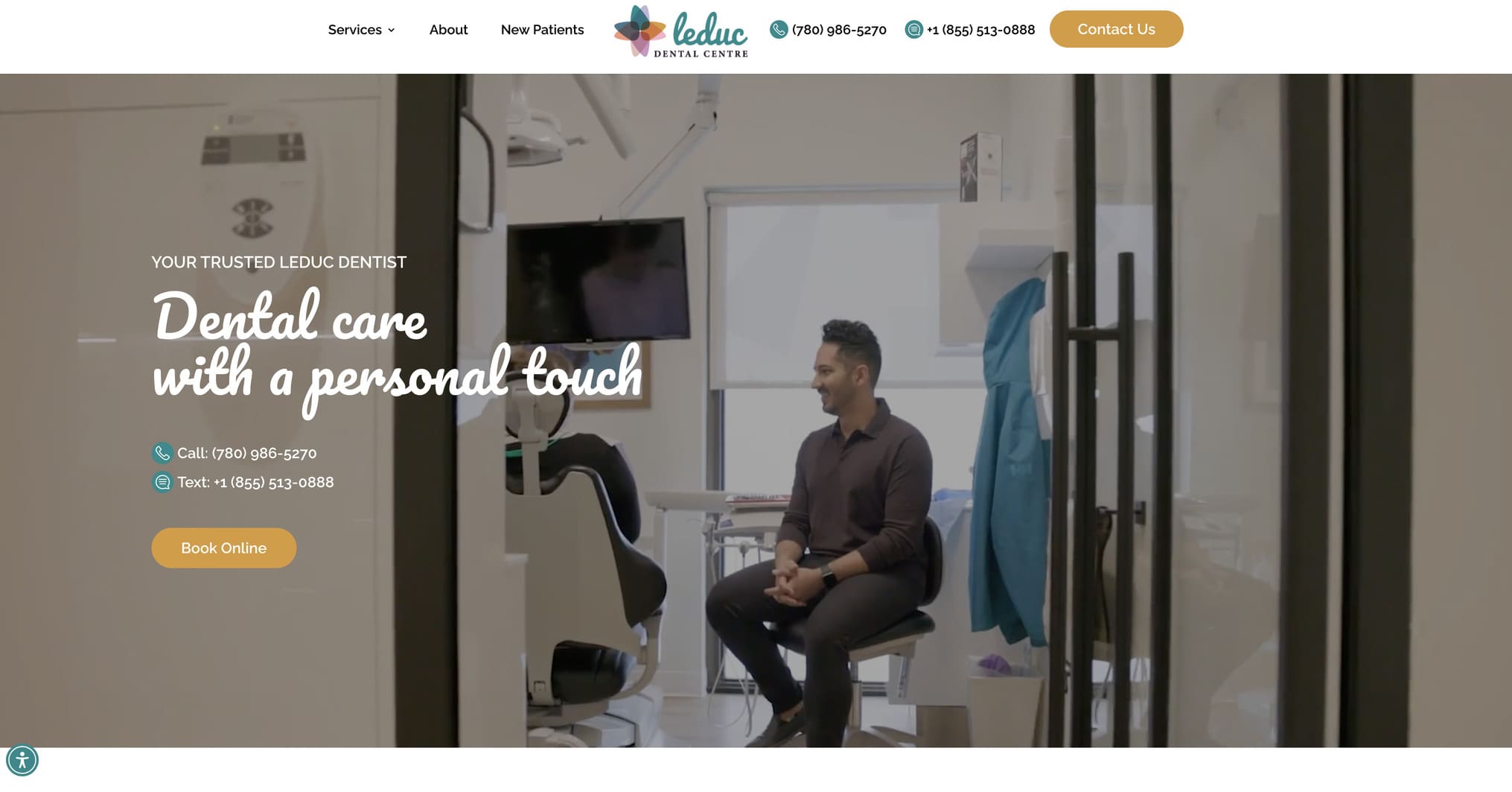 Leduc Dental Website