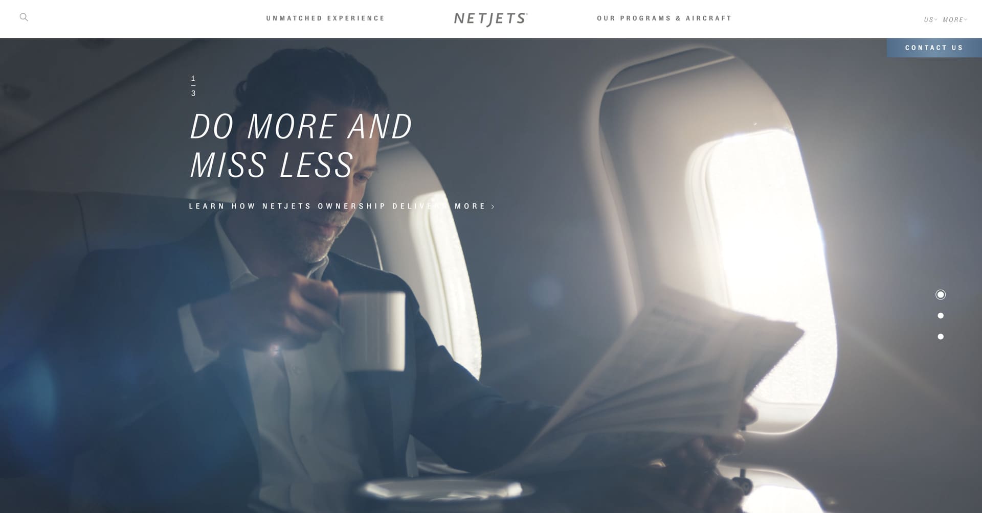 NetJets Website