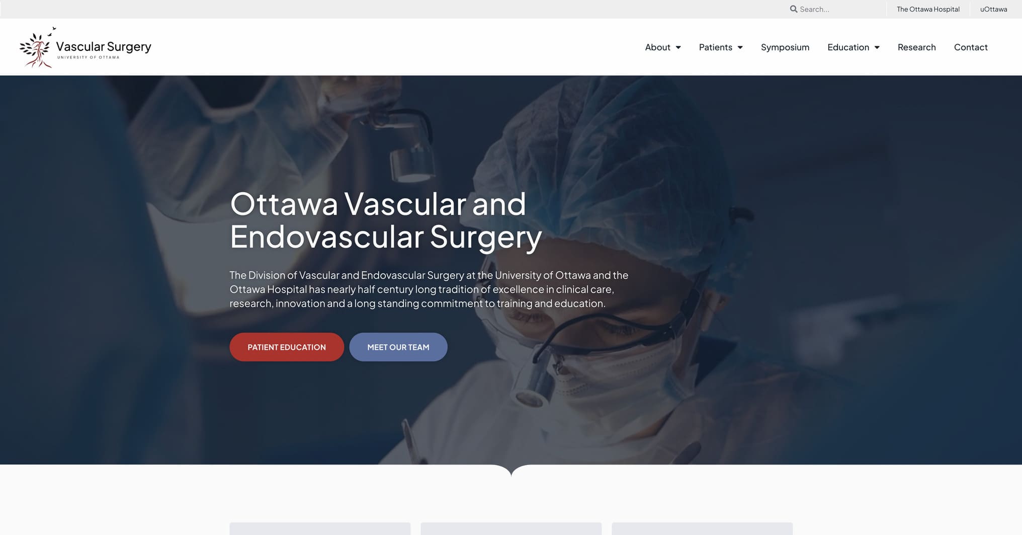 Ottawa Vascular Surgery Website