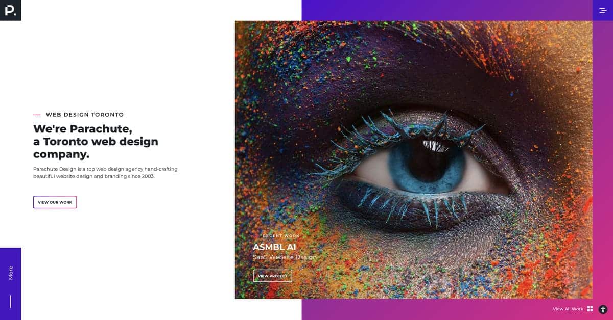 Parachute Design Group Website