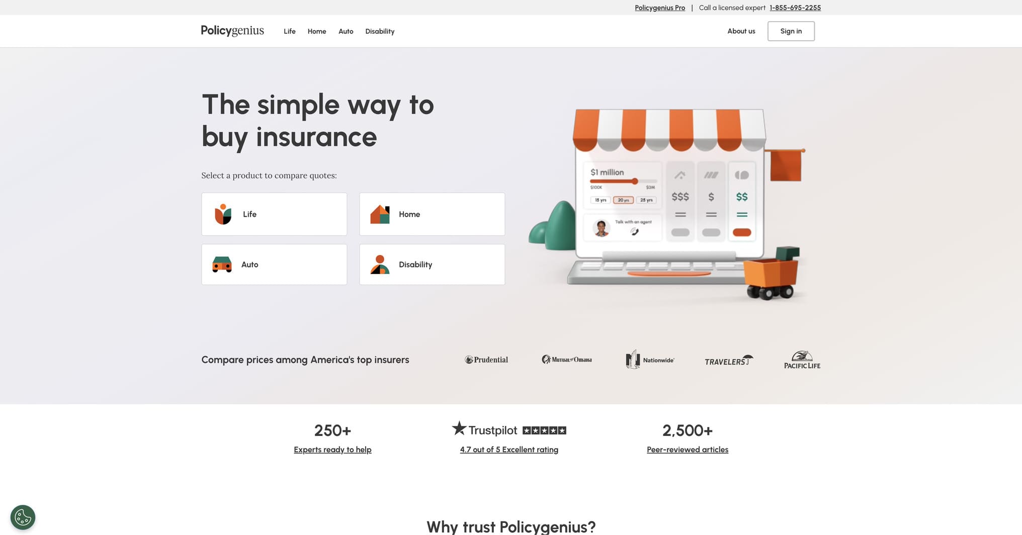 Policygenius Website