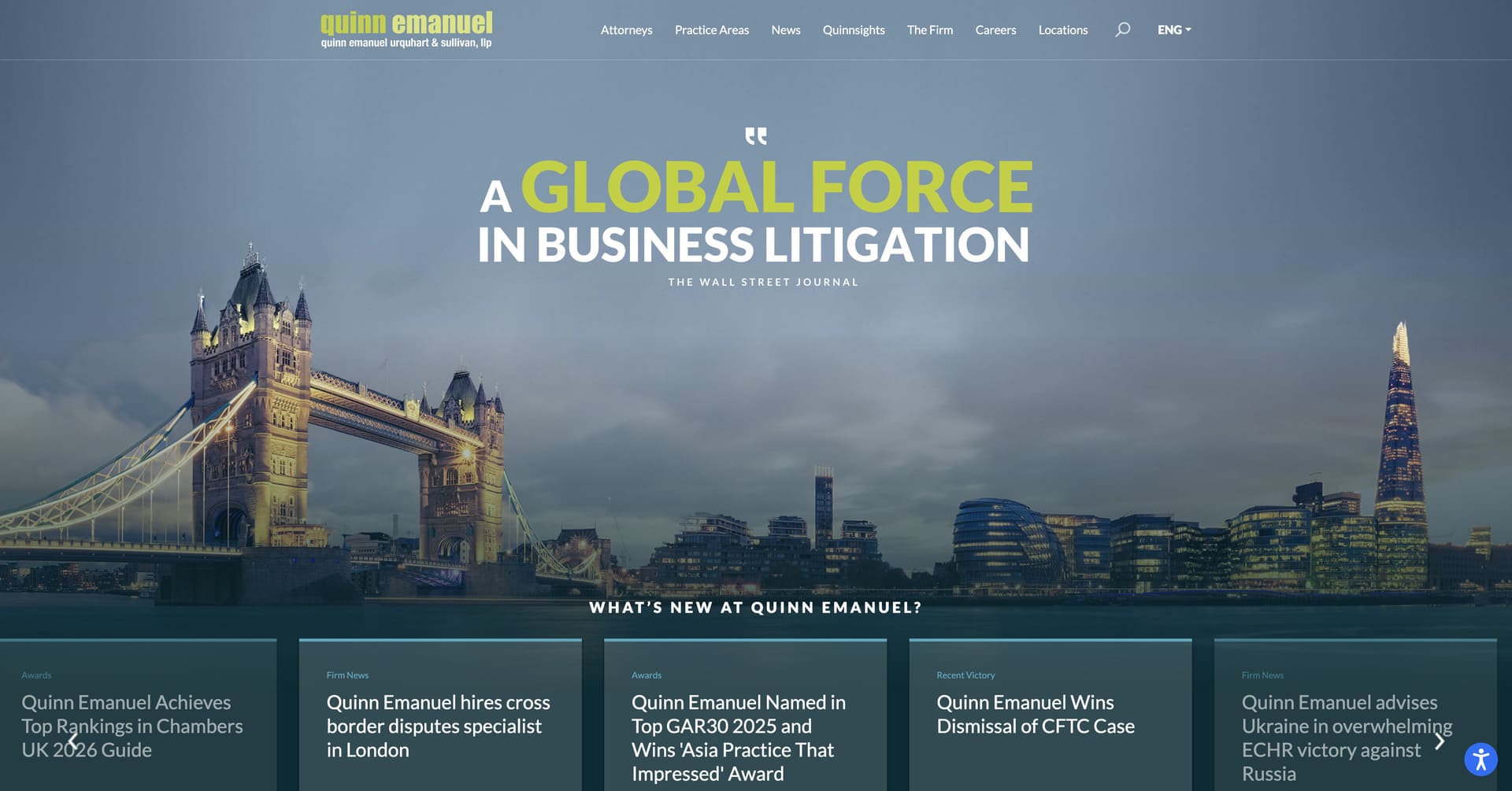 Quinn Emanuel Website