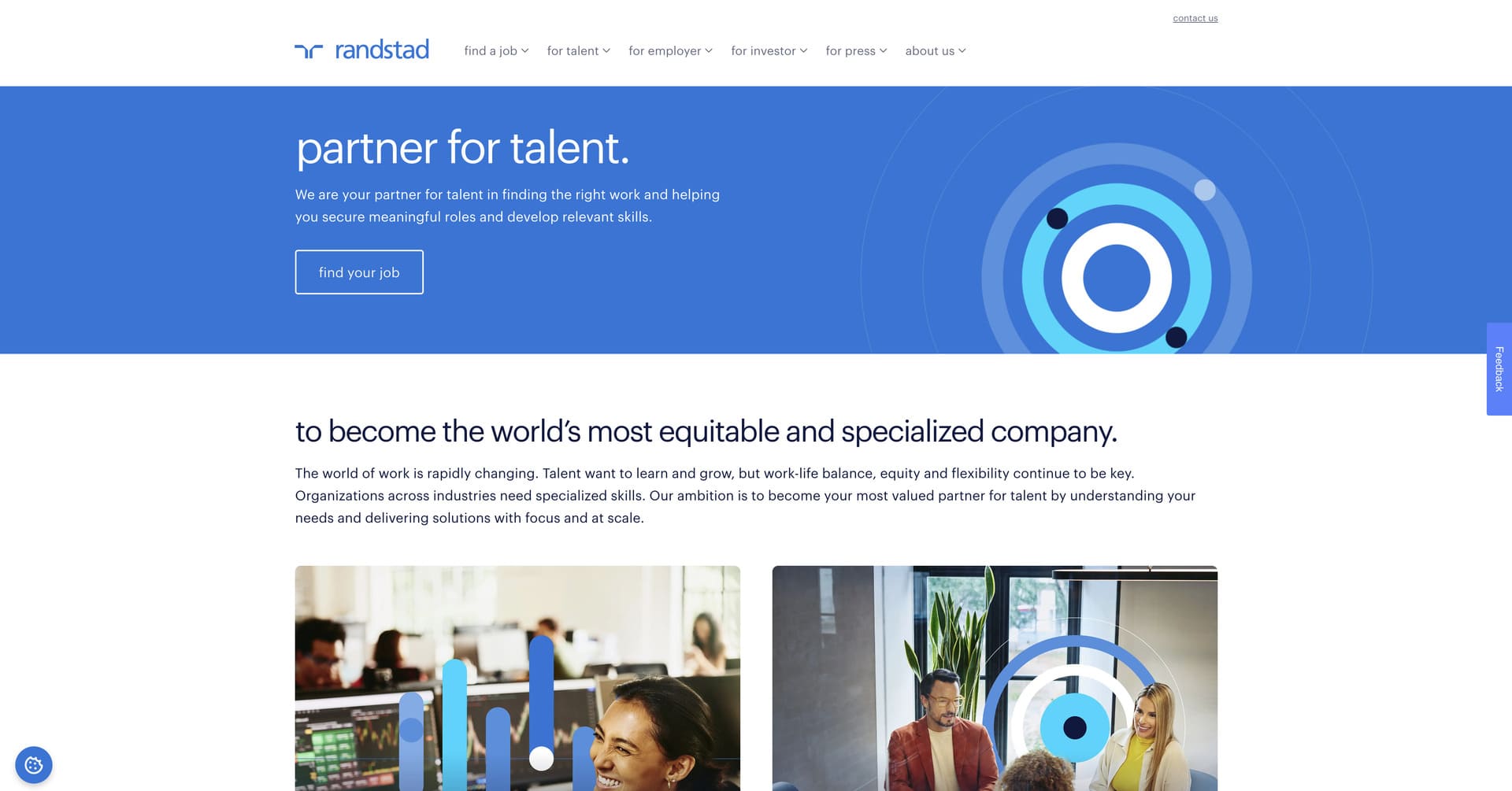 Randstad Website