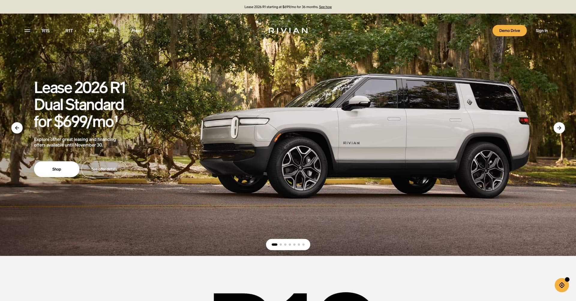 Rivian Website