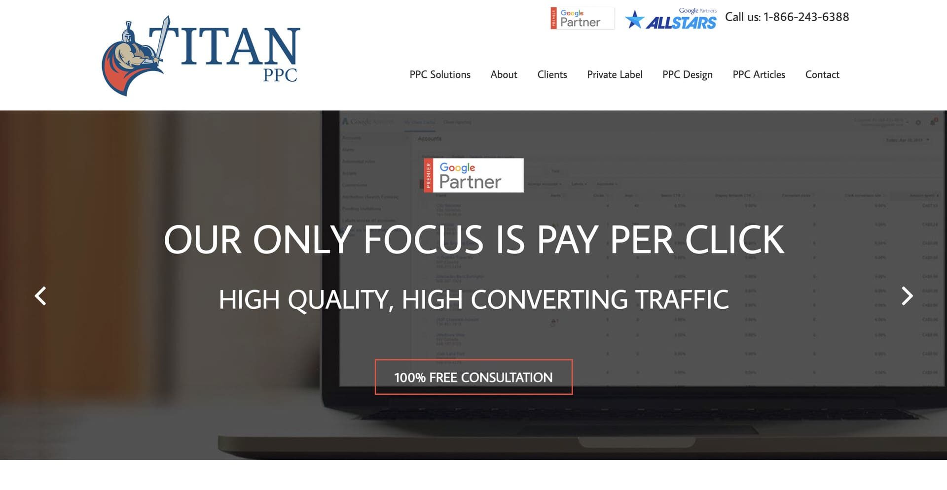 Titan PPC Website