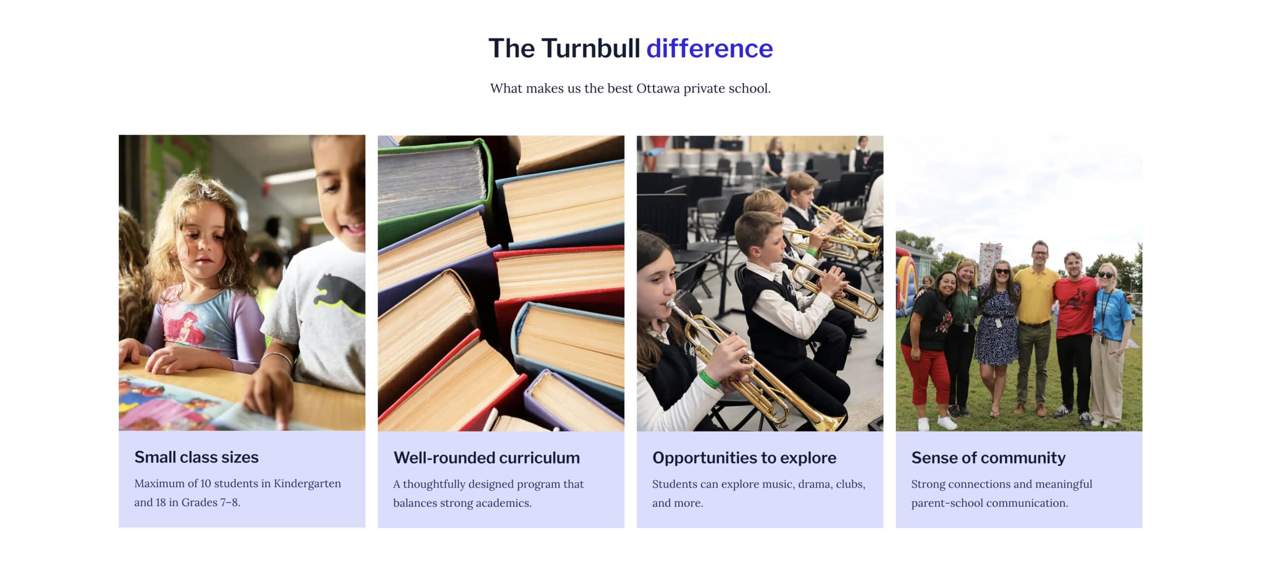 Turnbull Website Screenshot