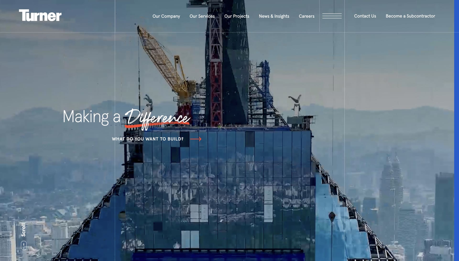 Turner Construction Website