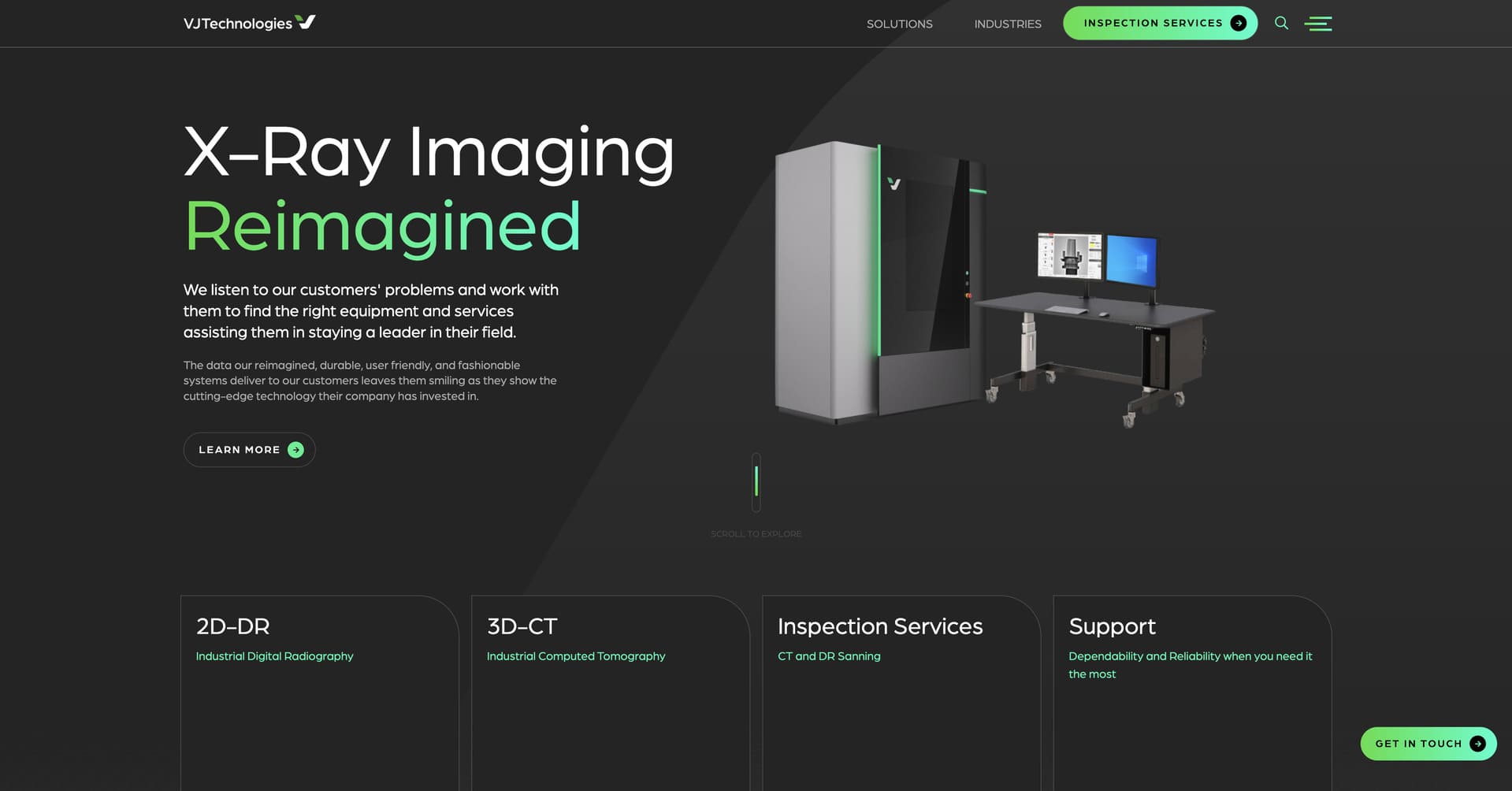 VJT Website Example