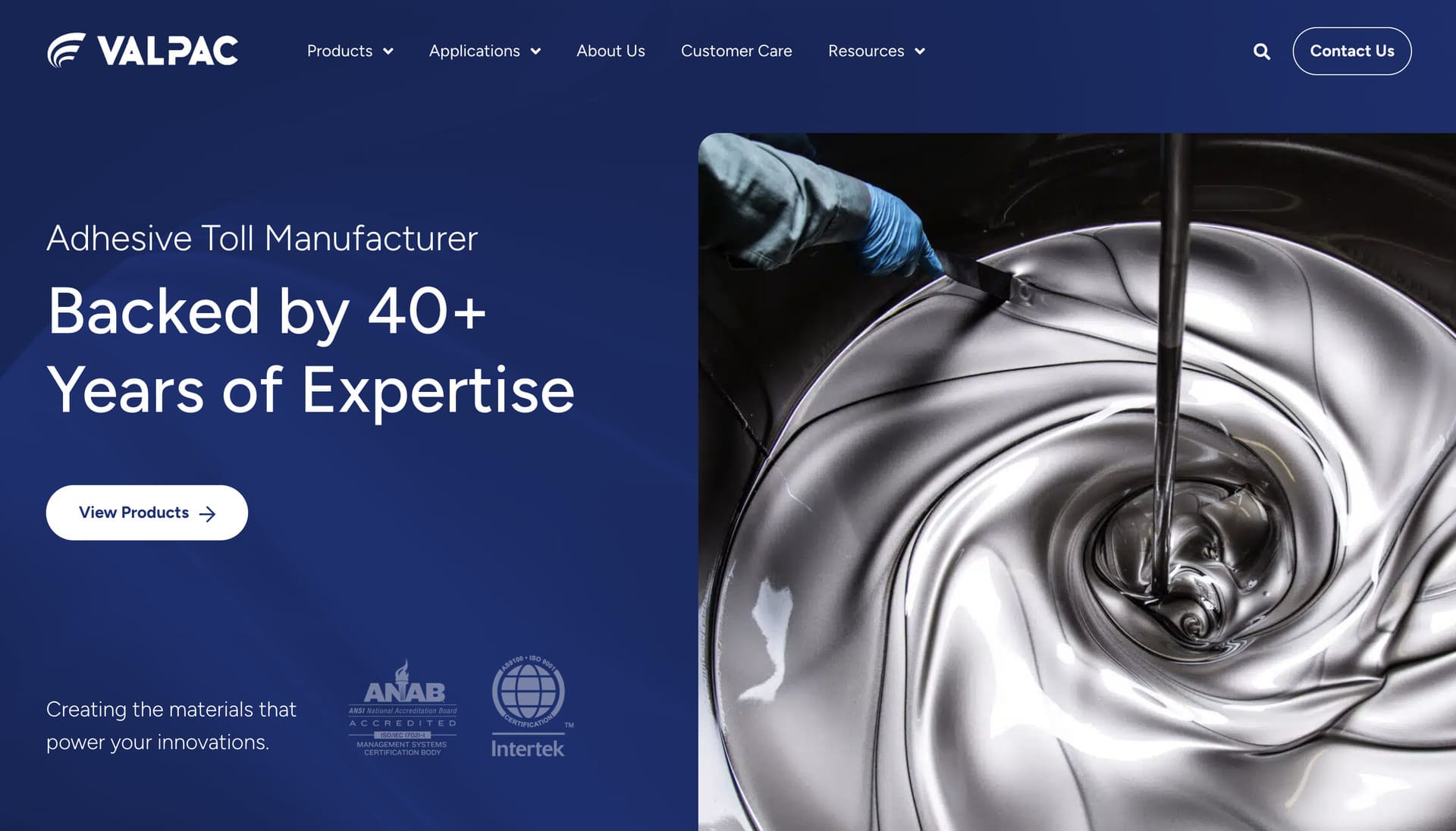 Valpac Website Example