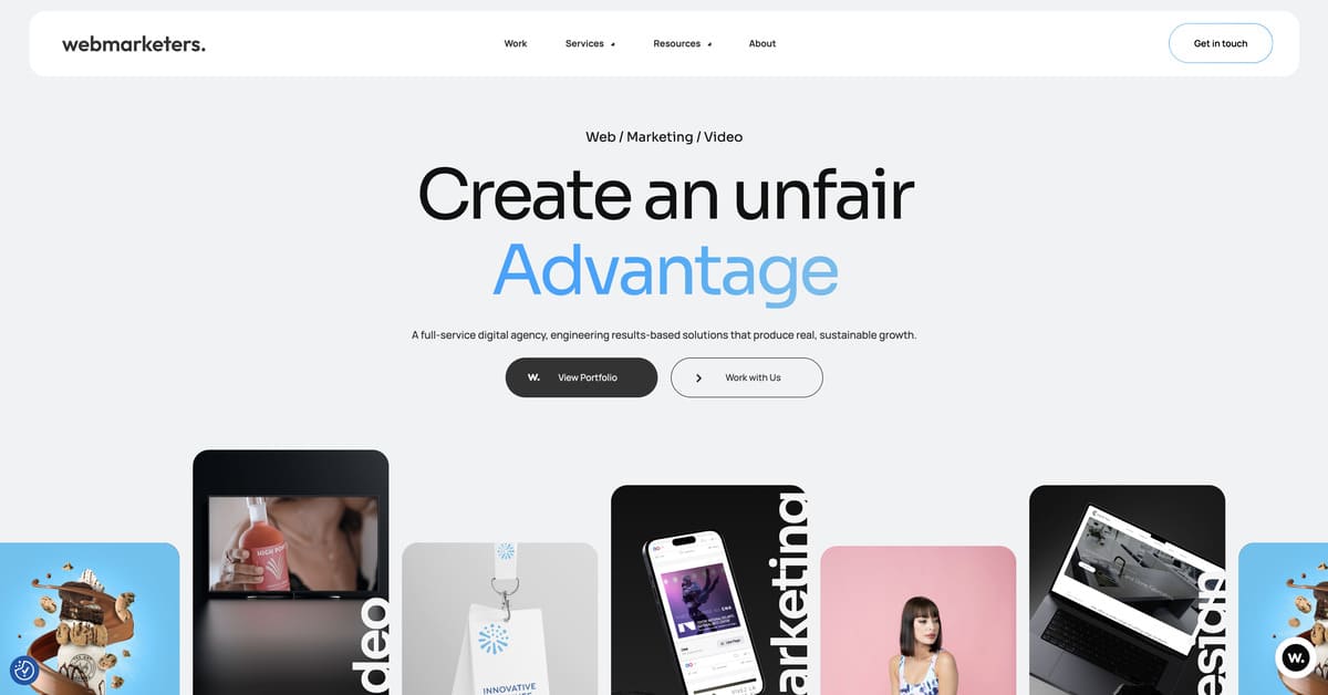 WebMarketers Website