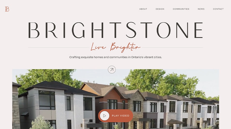 Brightstone Website Screenshot