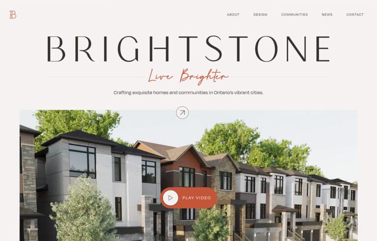 Brightstone Website Screenshot